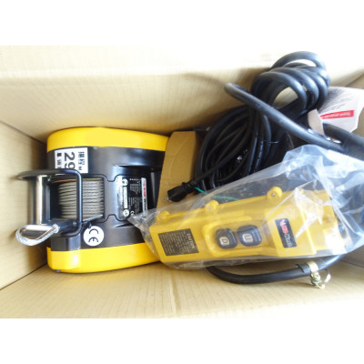Tời Điện Treo Mini ABG Kio- Winch SK-230 - Máy Tời Điện, Thiết Bị Gọn Nhẹ, Cơ Động, Máy Tời Điện Dễ Sử Dụng, An Toàn- Hàng Chính Hãng