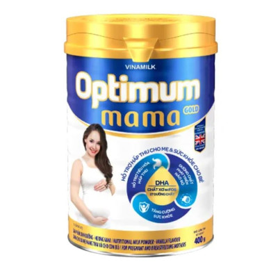 SỮA BỘT VINAMILK OPTIMUM MAMA GOLD- HỘP THIẾC 400G