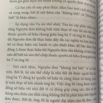 Bảo vệ quyền lợi của người thứ ba ngay tình (sách chuyên khảo)