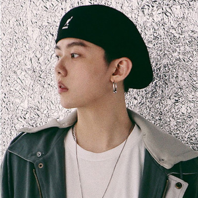 Mũ beret lưới cao cấp NK485 - Màu đen