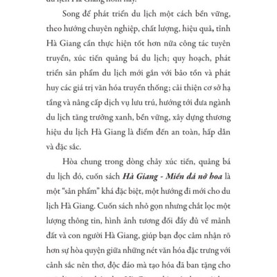 Hà Giang miền đá nở hoa - bản in 2025