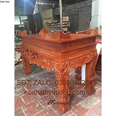 Sập thờ gỗ thông đức