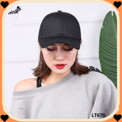 Nón kết trơn, mũ lưỡi trai trơn đơn giản cho cả nam và nữ - LT670