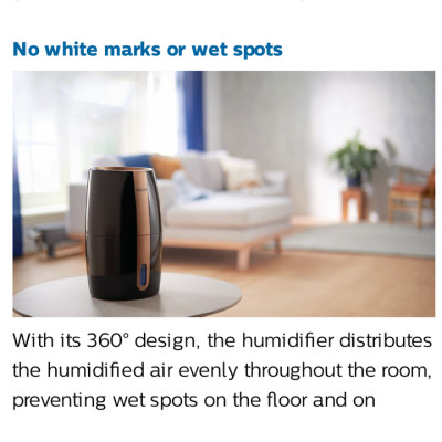 Máy Tạo Độ Ẩm Cao Cấp Philips HU2718/00 Hà Lan, Diện Tích 32㎡, Tích Hợp Hệ Thống Bốc Hơi Tiên Tiến, Công Nghệ NanoCloud - HÀNG NHẬP KHẨU