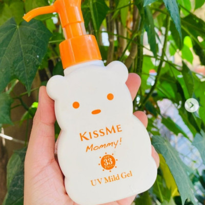 Kem Chống Nắng Dành Cho Trẻ Em Từ 06 Tháng Và Người Có Làn Da Nhạy Cảm Kissme Mommy (Chai 100 G)