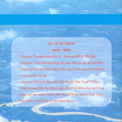 Thiên Nhiên Việt Nam (Tác Phẩm Là Công Trình Đoạt Giải Thưởng Hồ Chí Minh) - GS. Lê Bá Thảo