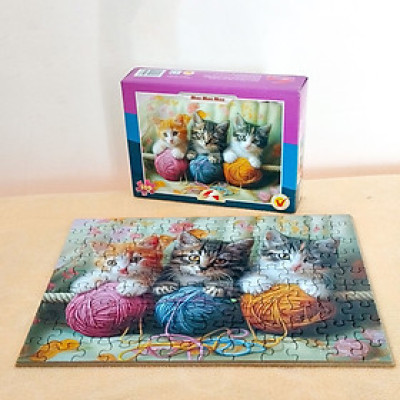 Tranh xếp hình Tia Sáng Meo Meo Meo! ( 108 mảnh)