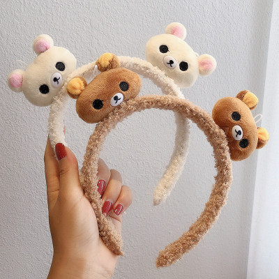 Cài tóc gấu nâu gấu trắng browny dễ thương cho bé
