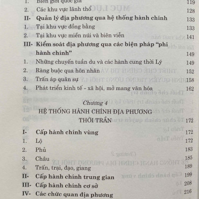 Cơ Cấu Hành Chính và Tổ Chức Quản Lý Địa Phương Thời Lý - Trần ( Thế Kỷ XI - XIV)