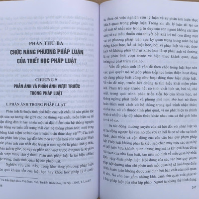 Triết học pháp luật- lịch sử và chức năng phương pháp luận