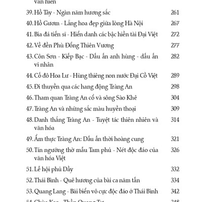 Cẩm nang du lịch: Việt Nam Non Sông Gấm Vóc - Miền Bắc (Tái bản có sửa chữa, bổ sung)