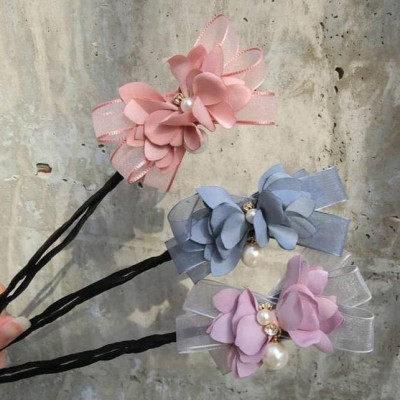 Dây tạo kiểu tóc búi dễ dàng hình nơ dễ thương (Giao màu ngẫu nhiên) M5