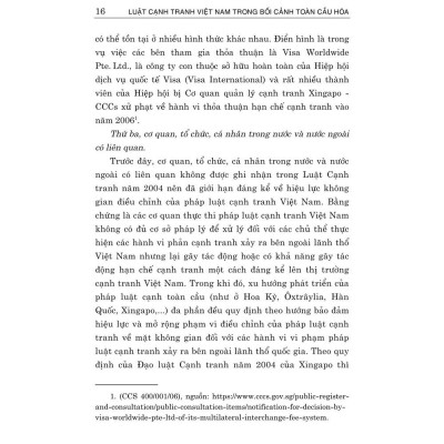 Luật cạnh tranh Việt Nam trong bối cảnh toàn cầu - bản in 2024
