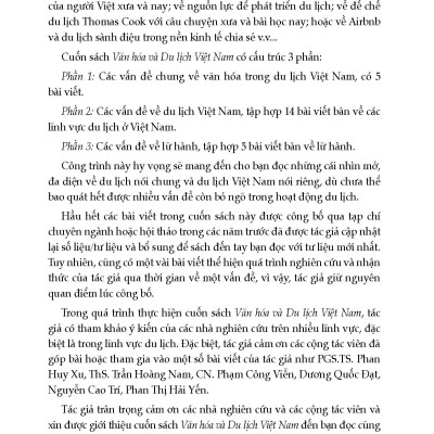 Văn Hóa Và Du Lịch Việt Nam