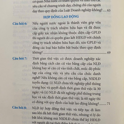 Câu Hỏi Khó Về Pháp Luật Lao Động 