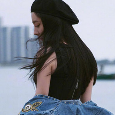 Mũ beret lưới cao cấp NK485 - Màu đen