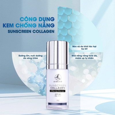 Kem chống nắng Sunscreen Collagen KN Beauty 30g