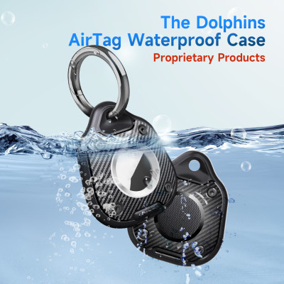 Ốp Bảo Vệ Toàn Diện Chống Nước Chống Va Đập The Dolphins cho AirTag - Hàng Chính Hãng