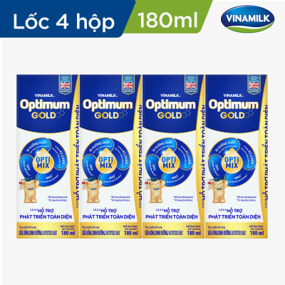 COMBO 24 HỘP SỮA BỘT PHA SẴN OPTIMUM GOLD - HỘP 180ML