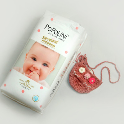 Tã quần Popolini size L 46 miếng 9-14kg