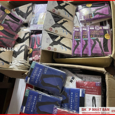 Quần tất Nhật Bản SABRINA Heat Top 210D sinh nhiệt mùa đông 