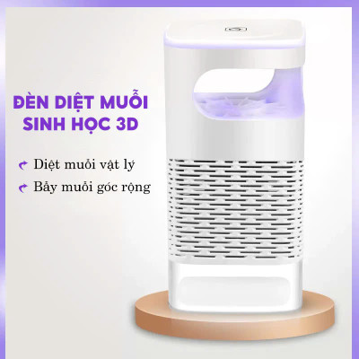 Đèn Bắt Muỗji Thông Minh 2in1 Loại Tốt – Quạt Động Cơ Từ Tính Siêu Êm, Diệt Muỗji Hiệu Quả , đèn trang trí