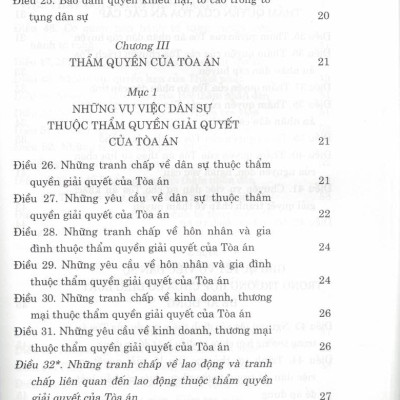 Bộ Luật Tố Tụng Dân Sự (Hiện Hành) (Sửa Đổi, Bổ Sung Năm 2019, 2020) - Tái bản năm 2022