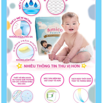 Tã quần Amico nội địa Nhật size XXL26+2