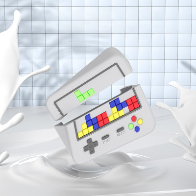 Ốp Bảo Vệ Silicon Dành Cho Airpods Pro 2/ Airpods Pro, Kai.N Tetris Game, Kèm Dây Đeo_ Hàng chính hãng