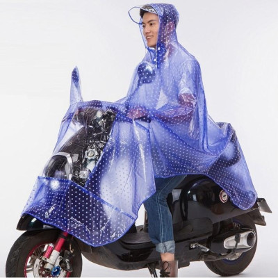 Áo Mưa 1 và 2 Đầu Cánh Dơi Chấm Bi Thời Trang Chất Liệu dẻo mềm - hàng việt