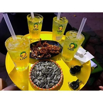 Bộ 6 cốc ly thủy tinh đựng trà sữa trà chanh Thái Lan UG390-420ml