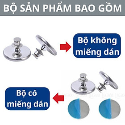 Cặp Nam Châm Kẹp Rèm Cửa Khóa Rèm Có Thể Tháo Rời Điều Chỉnh Linh Hoạt Chống Rỉ Legaxi