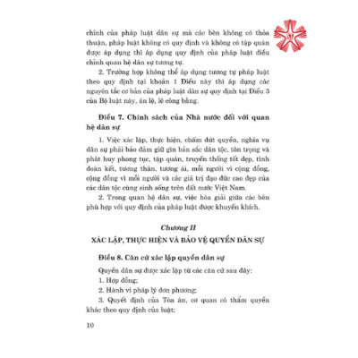 Bộ luật Dân sự (hiện hành) (bản in 2024)