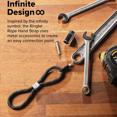 Dây đeo RINGKE Rope Hand Strap - Hàng Chính Hãng