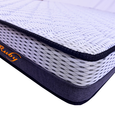 Nệm foam ép Tundo Hàn Việt Hải Ruby vải xốp gấm hoặc 4D  