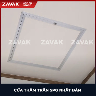 Nắp cửa thăm trần thạch cao ZAVAK SPG-68145/ 45x45cm/ màu bạc