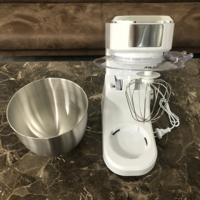 Máy trộn bột, đánh trứng 3 tốc độ đánh cao cấp thương hiệu DSP - 2 màu: Đen và Trắng - Công suất: 1000W - Dung tích: 5.0 lít - Hàng Nhập Khẩu