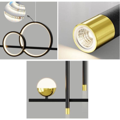 .Đèn thả phong thái Bắc Âu, thiết kế tối tân tô điểm thiết kế bên trong sang trọng, Đèn decor, đèn để bàn