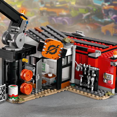 LEGO CITY 60472 Đồ Chơi Lắp Ráp Bãi Phế Liệu Ô Tô (871 chi tiết)