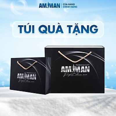 Túi Quà Tặng AM-MAN Màu Đen Sang Trọng