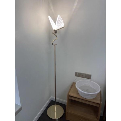 Đèn cây trang trí hình bướm, đèn sàn phòng khách, phòng ngủ