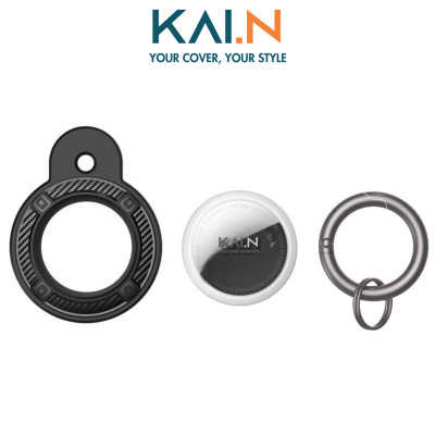 Case Ốp Vỏ Dành Cho Airtag, Kai.N Tracker TPU Kèm Khóa - Hàng Chính Hãng