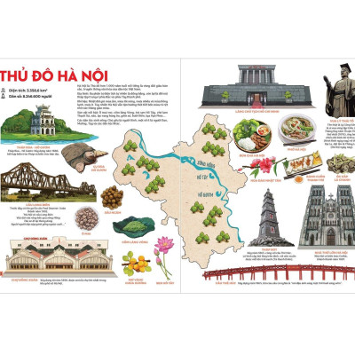 Đất Nước Gấm Hoa - Atlas Việt Nam