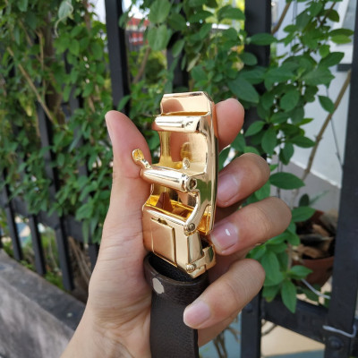 Thắt Lưng Nam Da Cá Sấu. Da Bụng Rất Mềm Và Đẹp. Dễ Sử Dụng