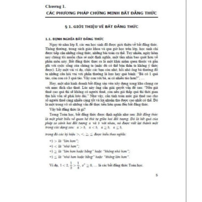 Sách - Phương Pháp Giải Toán Bất Đẳng Thức Và Cực Trị Dành Cho Học Sinh Lớp 8 - 9