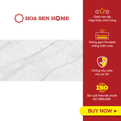 Gạch men lát nền LUSTRA INCEF0601200009 loại gạch granite vân đá tự nhiên, độ dày 8.8mm, gạch 2 face, kích thước 600mmx1200mm, thùng 2 viên - Hàng chính hãng