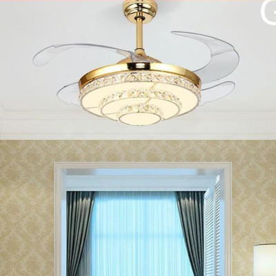 Đèn quạt trần LOSWE kiểu dáng sang trọng, động cơ đồng nguyên khối chạy siêu êm, siêu mát 