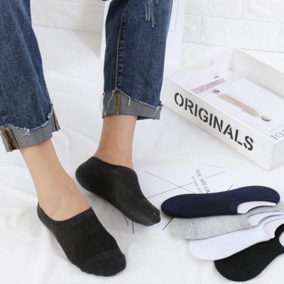 Bộ 5 tất nửa bàn chân nam nữ xuất Nhật, thích hợp với người đi giầy lười , đi giầy không nhìn thấy tất