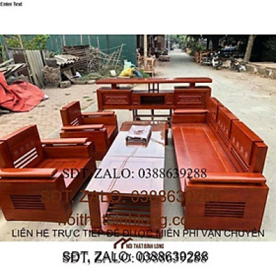 Bộ sô Fa trứng đối gỗ hương đá, gõ đỏ, sồi Nga đẹp sang trọng.