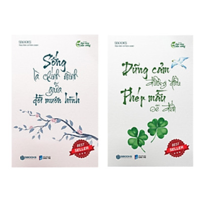 Combo 2 cuốn: DŨNG CẢM ĐƯƠNG ĐẦU PHÉP MẦU SẼ ĐẾN + SỐNG LÀ CHÍNH MÌNH GIỮA ĐỜI MUÔN HÌNH (Tủ sách Trí Tuệ)